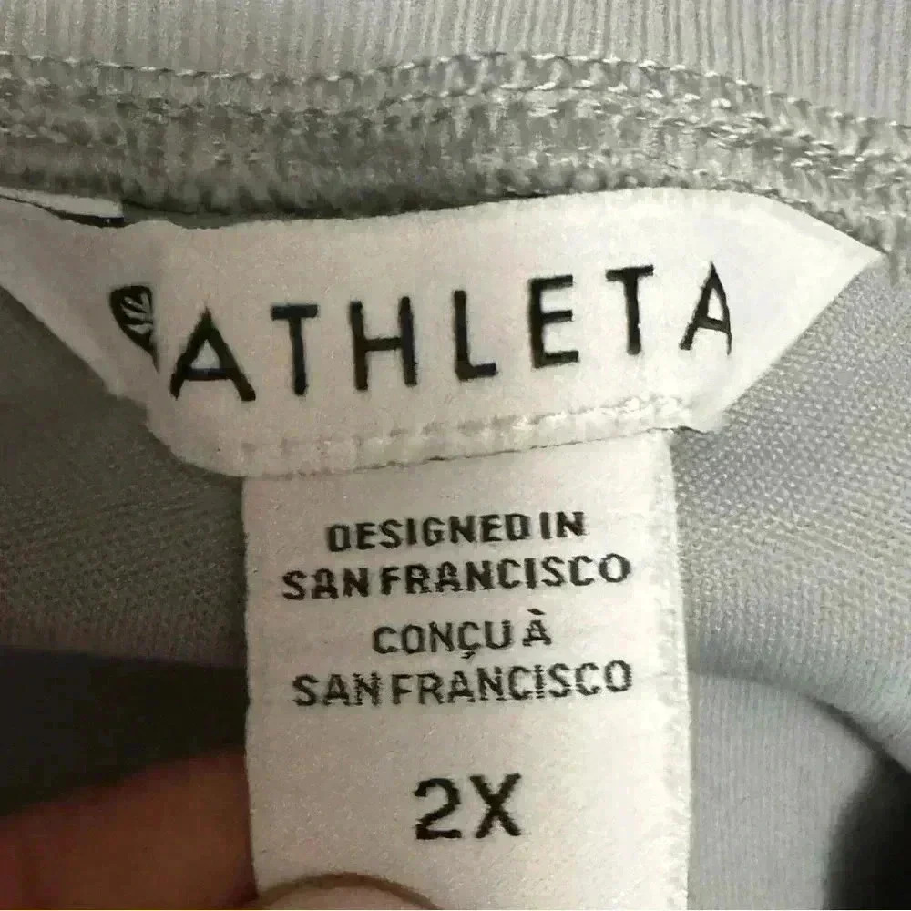 Athleta Venice High Rise Jogger Gray Size 2X - Picture 4 of 5